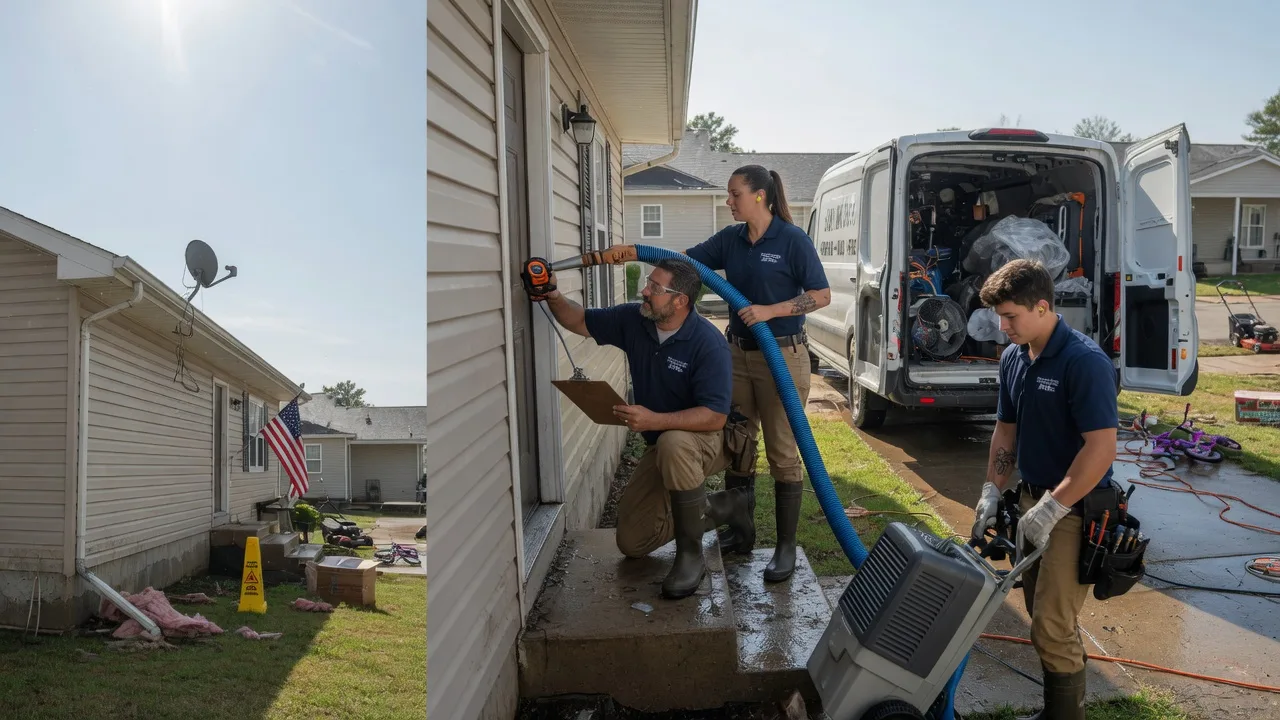 Ceiling Water Damage Restoration in Sweet Valley, PA near me